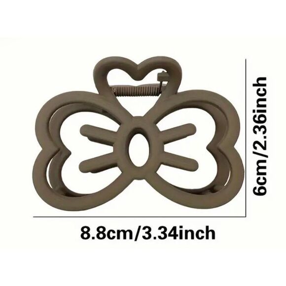 NWT Hello Kitty Set Of 3 Hair Bow Claw Clips Pink~Purple~Green - Picture 3 of 8